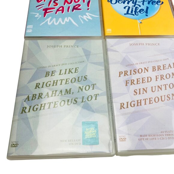 Joseph Prince DVD Collection Lot of 7 Christian Teachings Discs all in mint cond - Picture 6 of 7